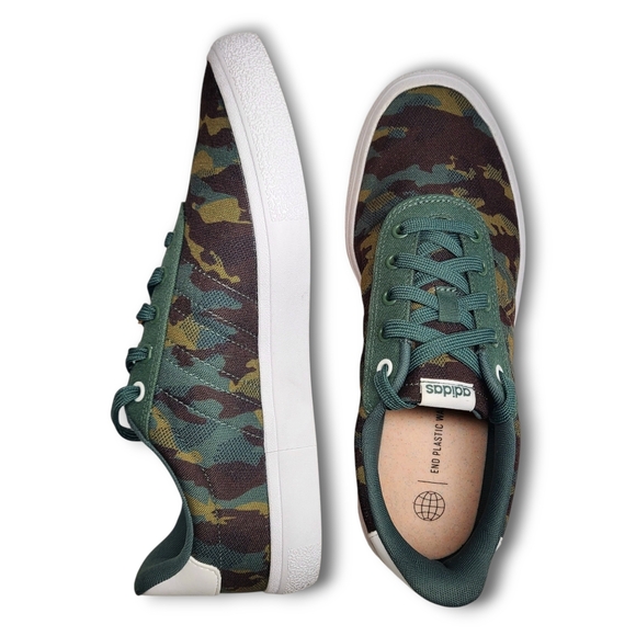 adidas Other - Adidas VULCRAID3R Skateboarding Camo Sneakers Size 10 MEN